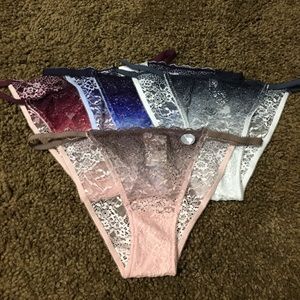 Ombré lace tanga gap size large