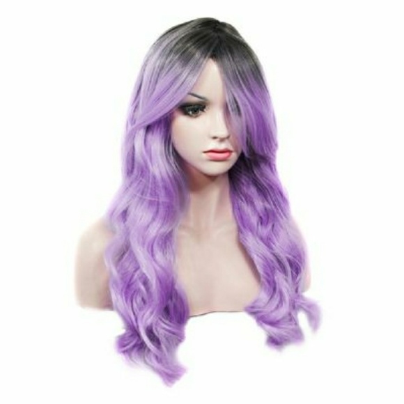 Ombre Purple Beauty Lacefront Wig