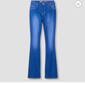 ISO: mossimo  high waist flare jeans in med wash
