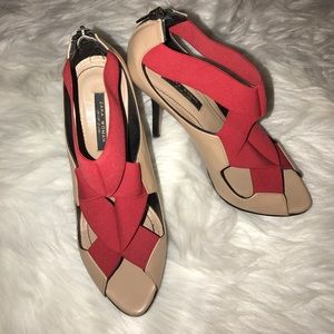 Zara Woman classy peep toe pumps