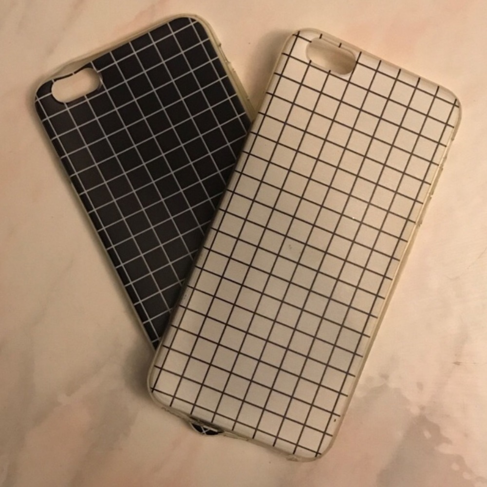 Set of 2 Grid iPhone 6 Plus/6s Plus Cases