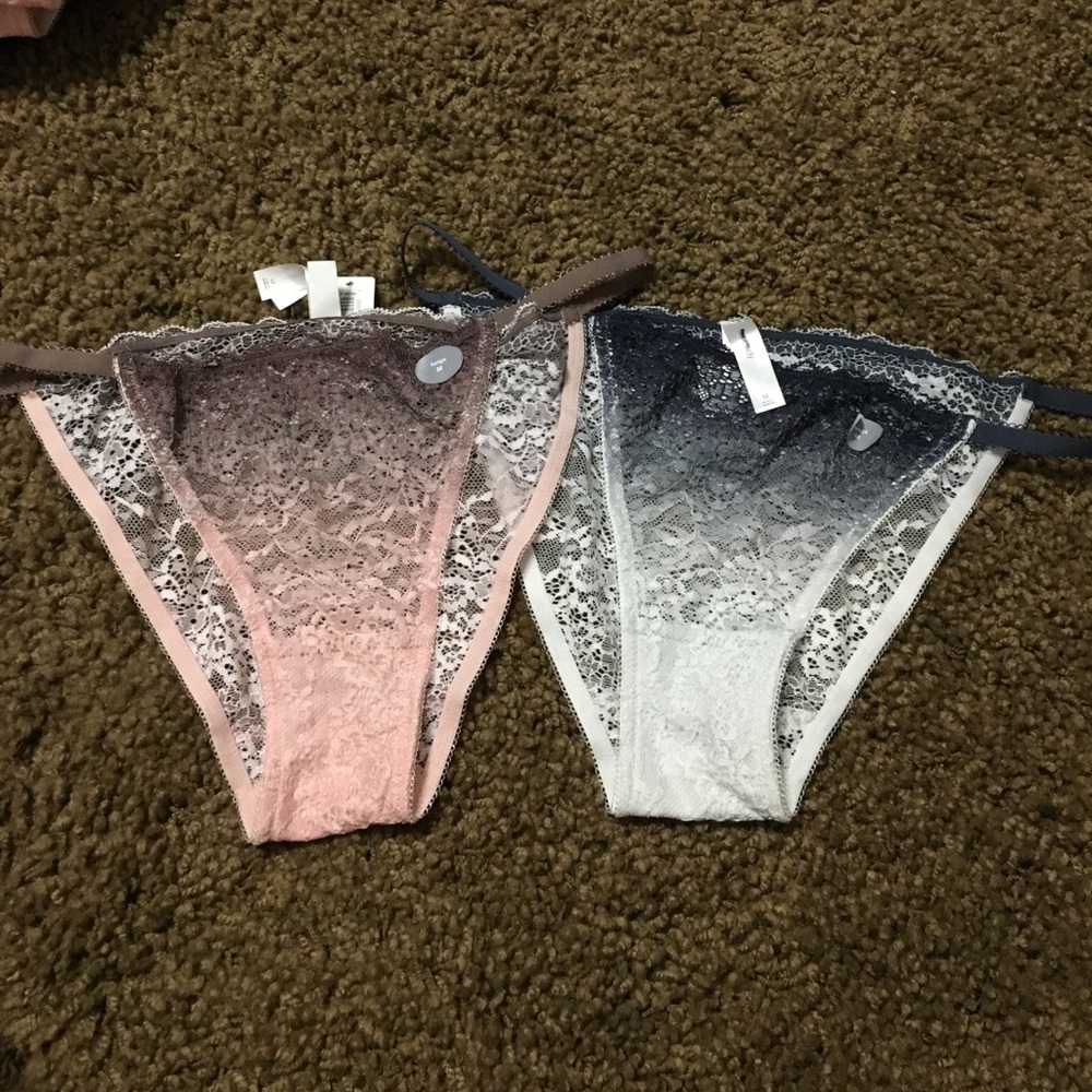 Ombré lace tanga from GAP size large