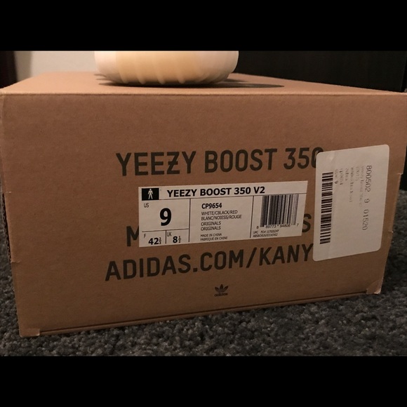 Zebra v2 350 yeezys. Deadstock. Size 9. - Picture 3 of 7