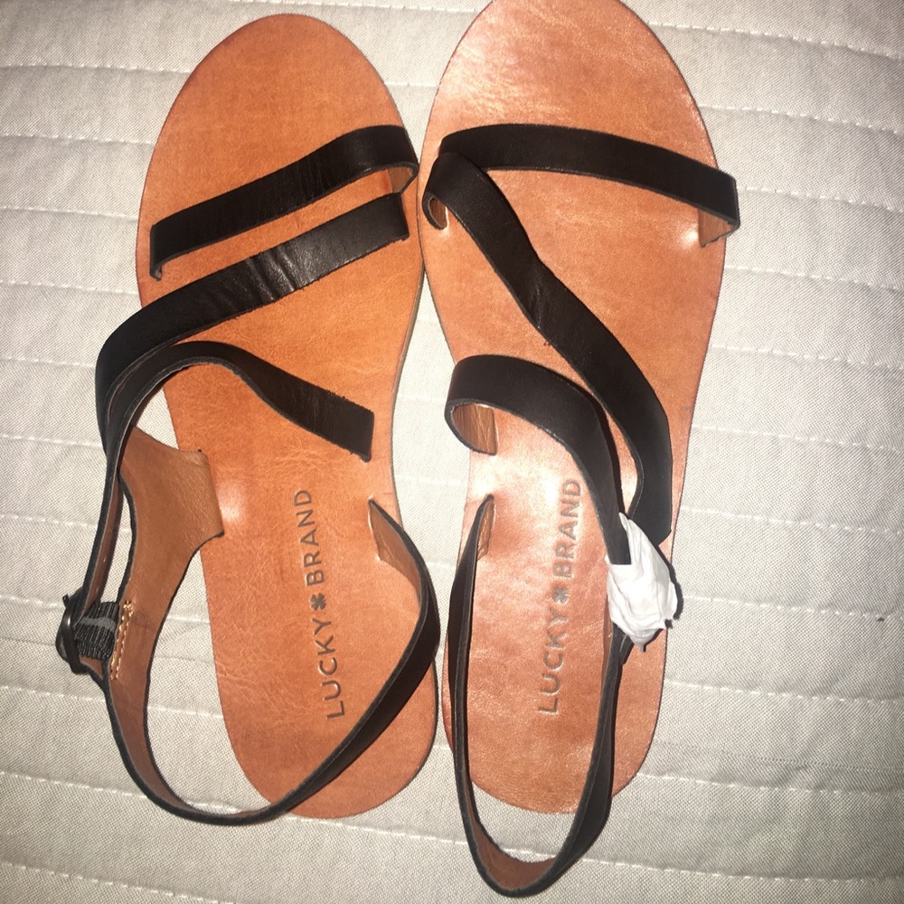 Lucky Brand leather sandals