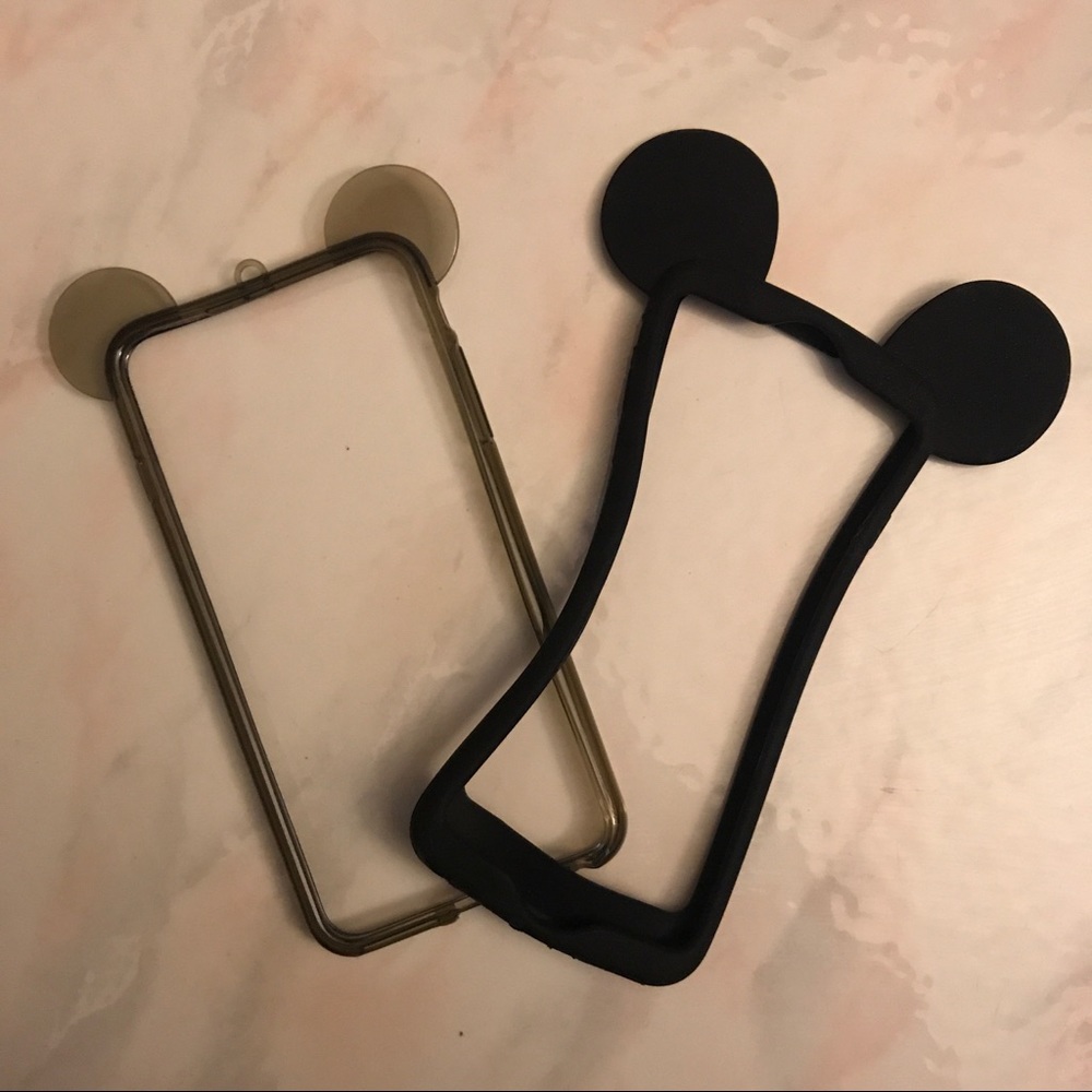 Set of 2 Mickey Cases for iPhone 6 Plus/6s Plus