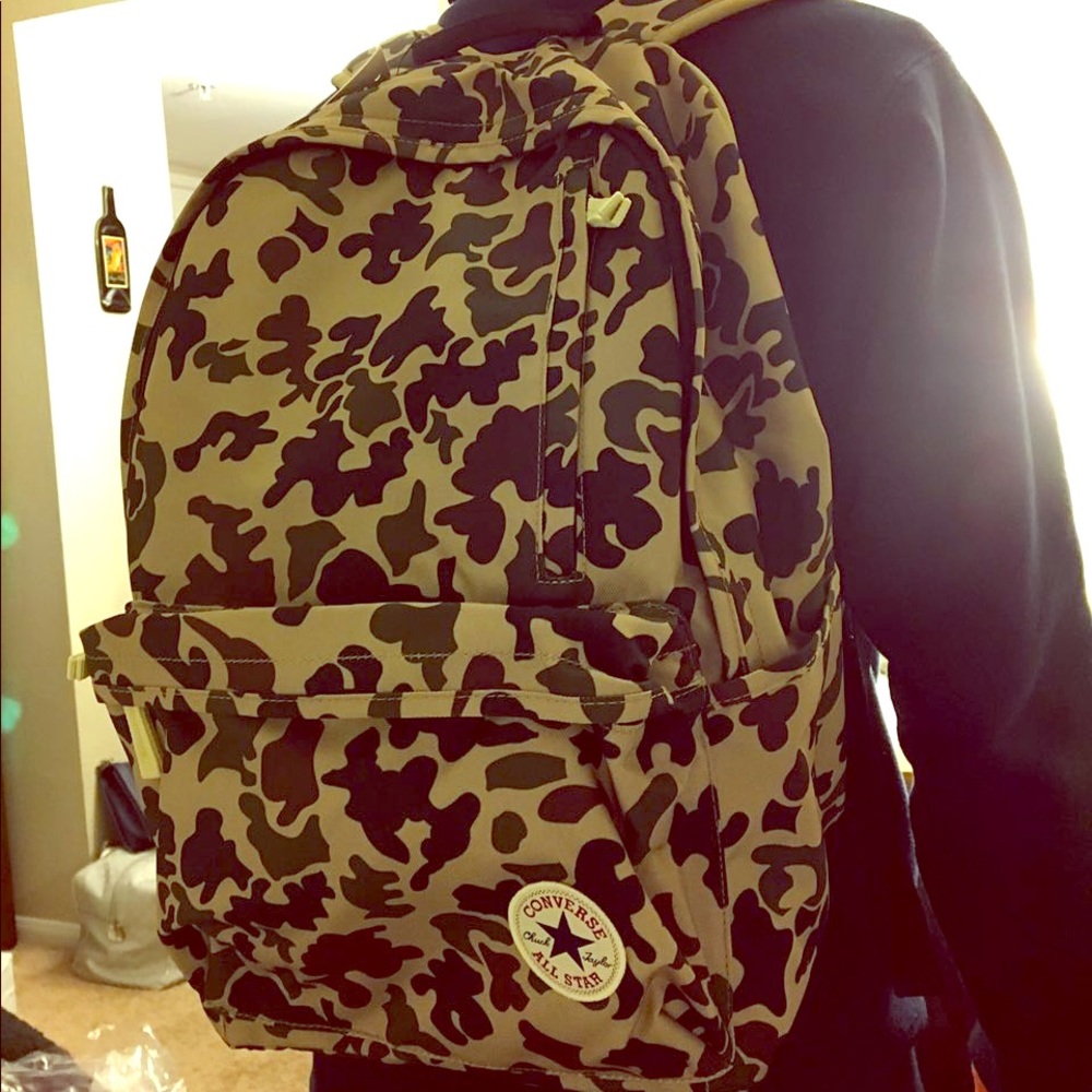 Brand new with tag converse camouflage backpack