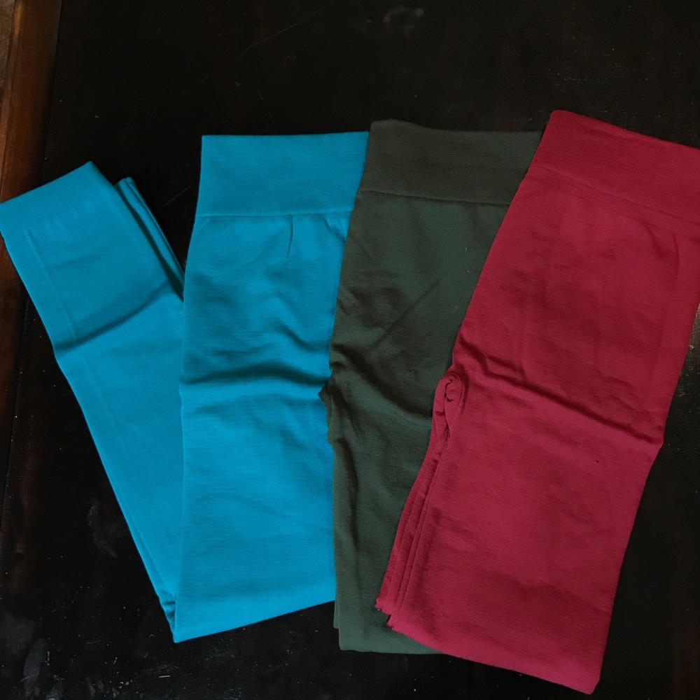 New Fleece-Lined Legging Bundle Lot of 3