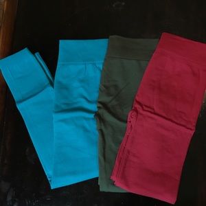 New Fleece-Lined Legging Bundle Lot of 3