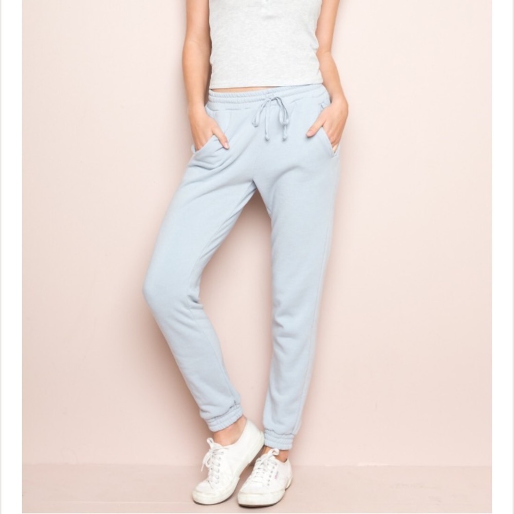 Brandy Melville blue Rosa sweatpants
