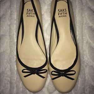 Saks Fifth Avenue ballet flats