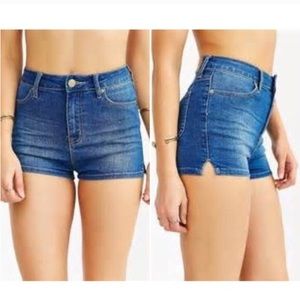 BDG Pinup Super High Rise Denim Shorts