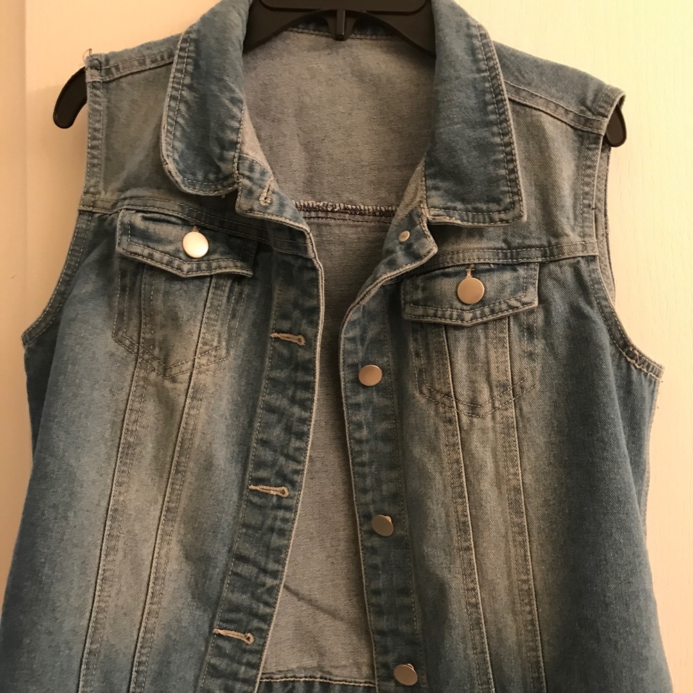 Jean jacket short sleeve (New)