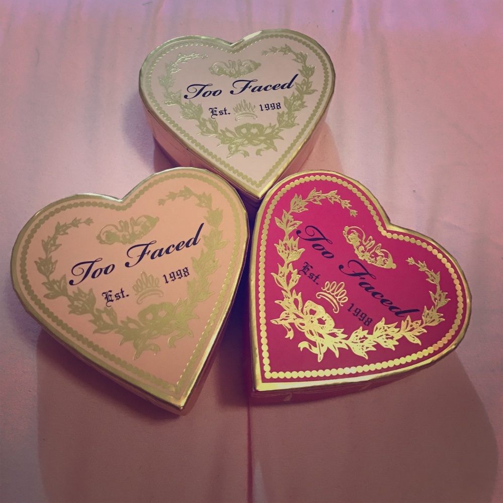 Trio of Too Faced Heart Blushes