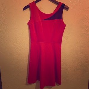 Red dress