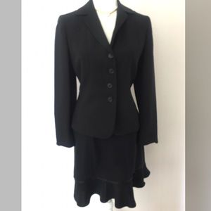 Blazer & flirty skirt