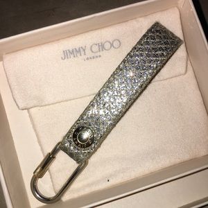 Jimmy Choo Gold Keychain