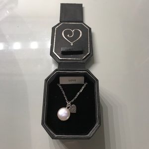 Brighton Pearl "love" necklace