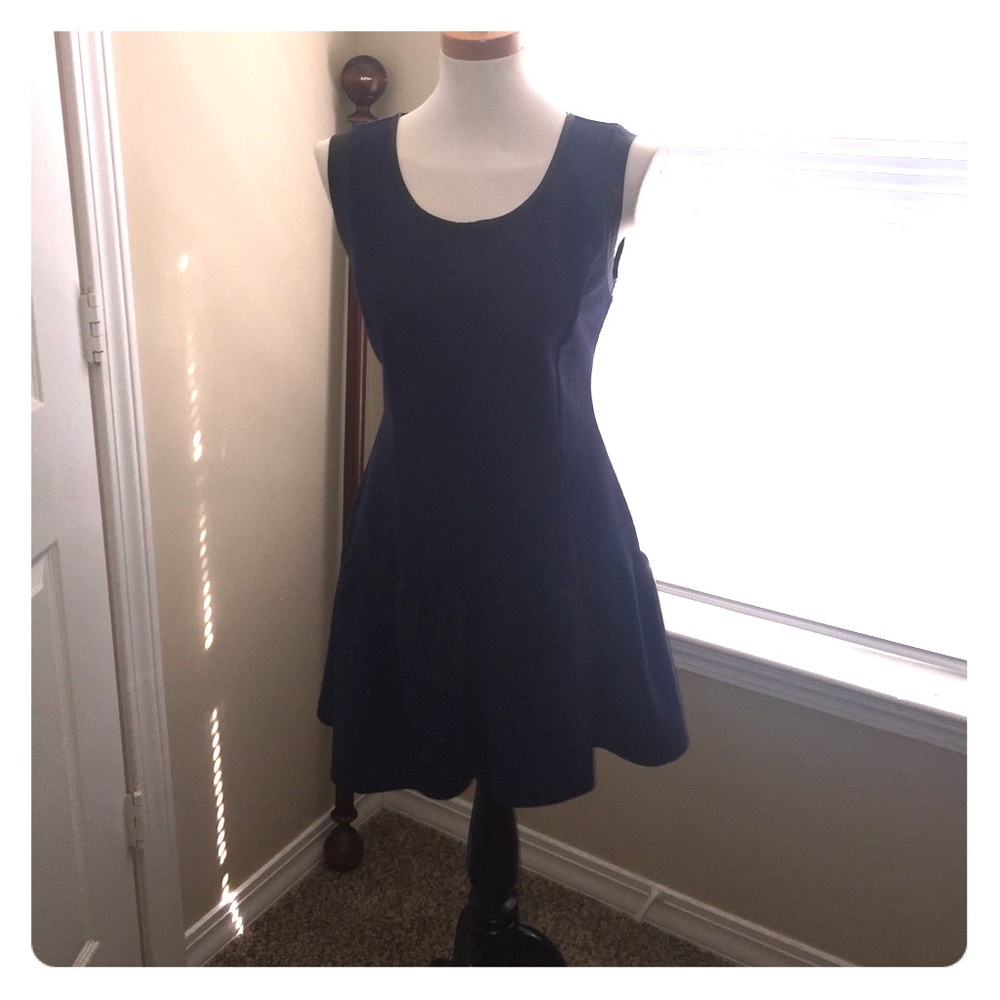 Blue dress