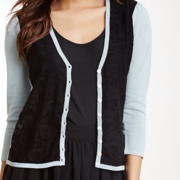 100% Silk Lace Cardigan Size S - Picture 2 of 4