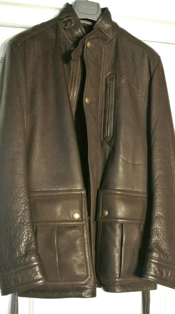 Tom ford men leather jacket