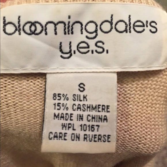 Bloomingdales silk cashmere sweater - Picture 1 of 6