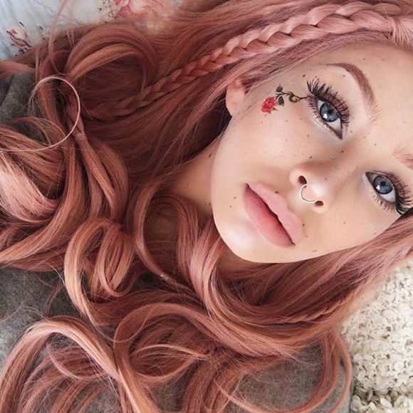 Pink Beauty Lacefront Wig 22-26 inches!! main image 8