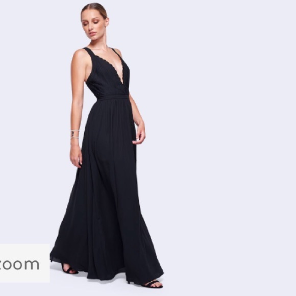 Fame and Partners full length dress - Picture 3 of 3