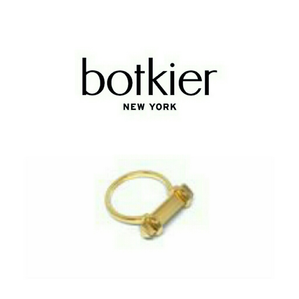 Botkier bar ring Gold