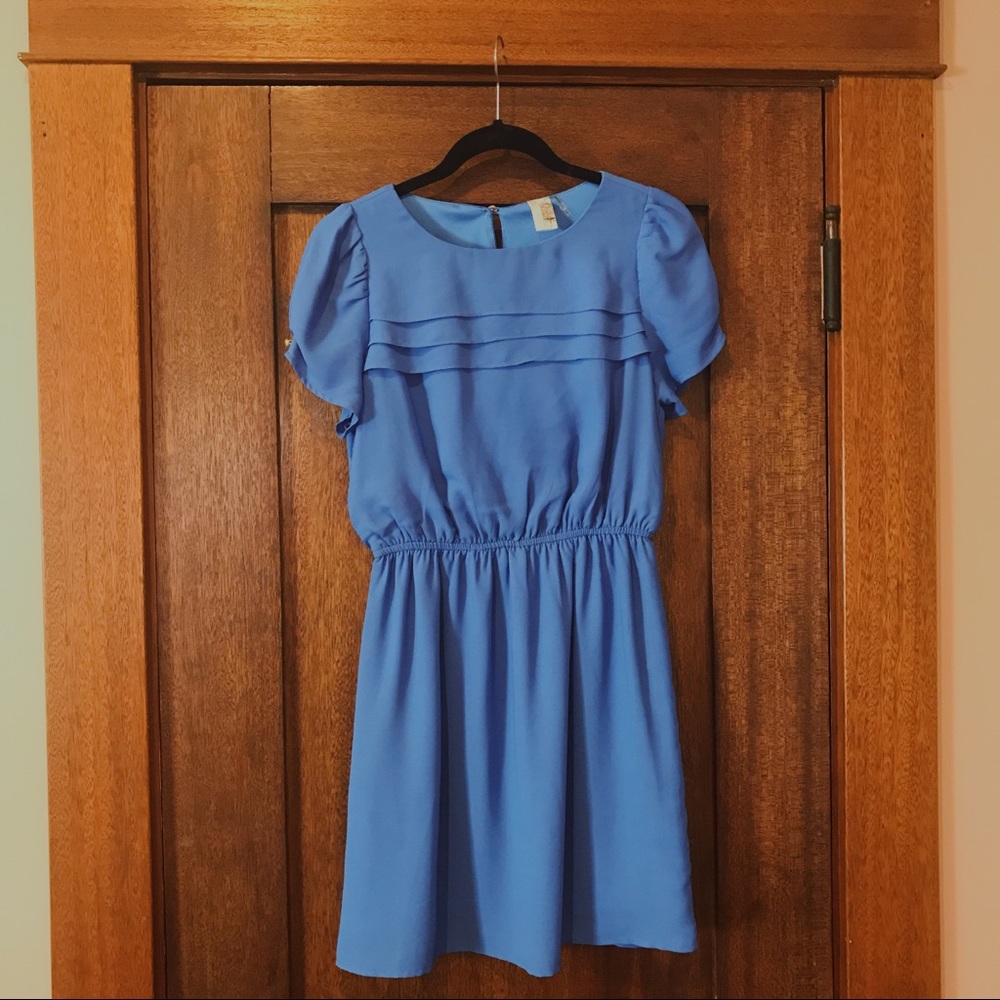 Francesca's Blue Dress