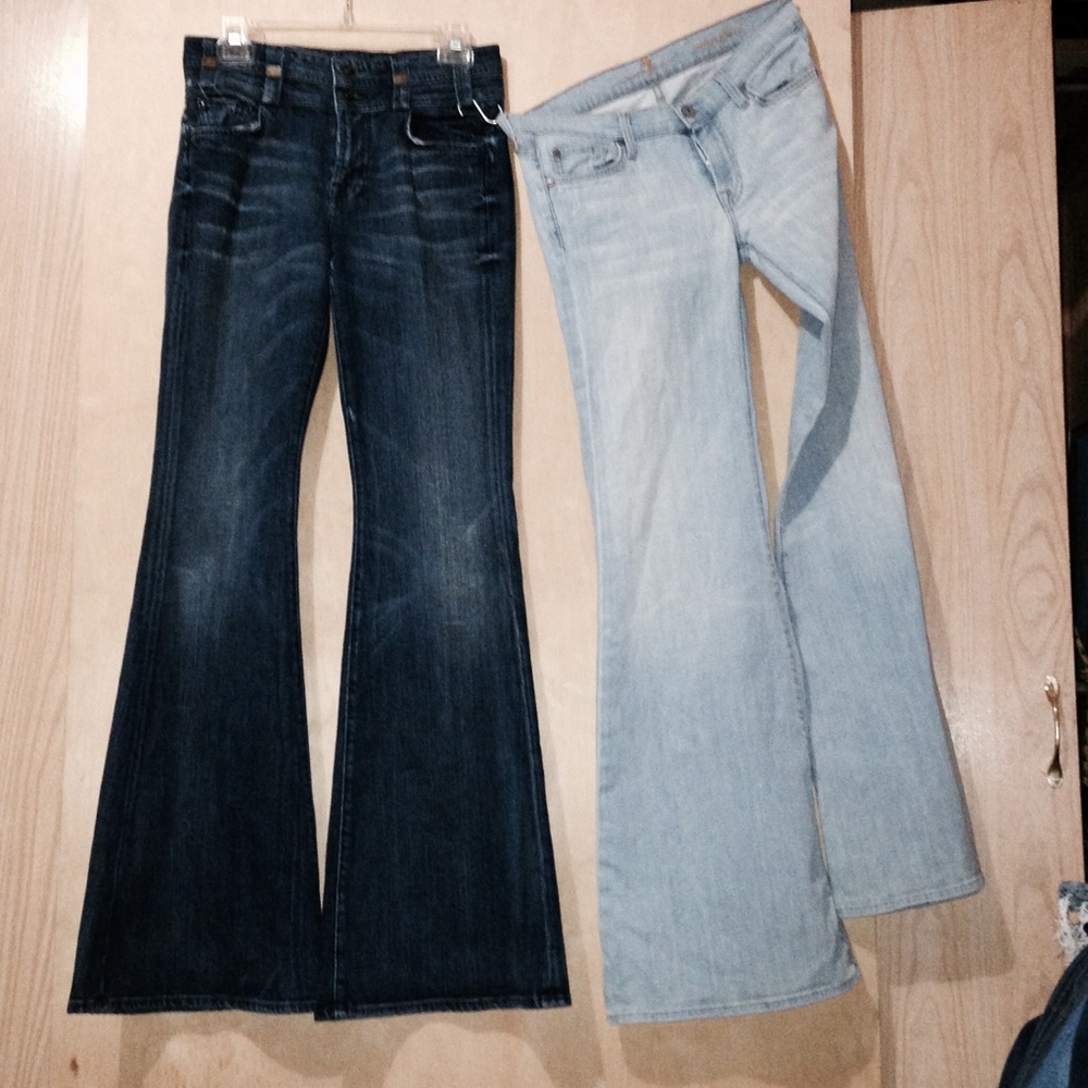 BUNDLE 7 FOR ALL MANKIND SUPER FLARE & THE KRISSIE