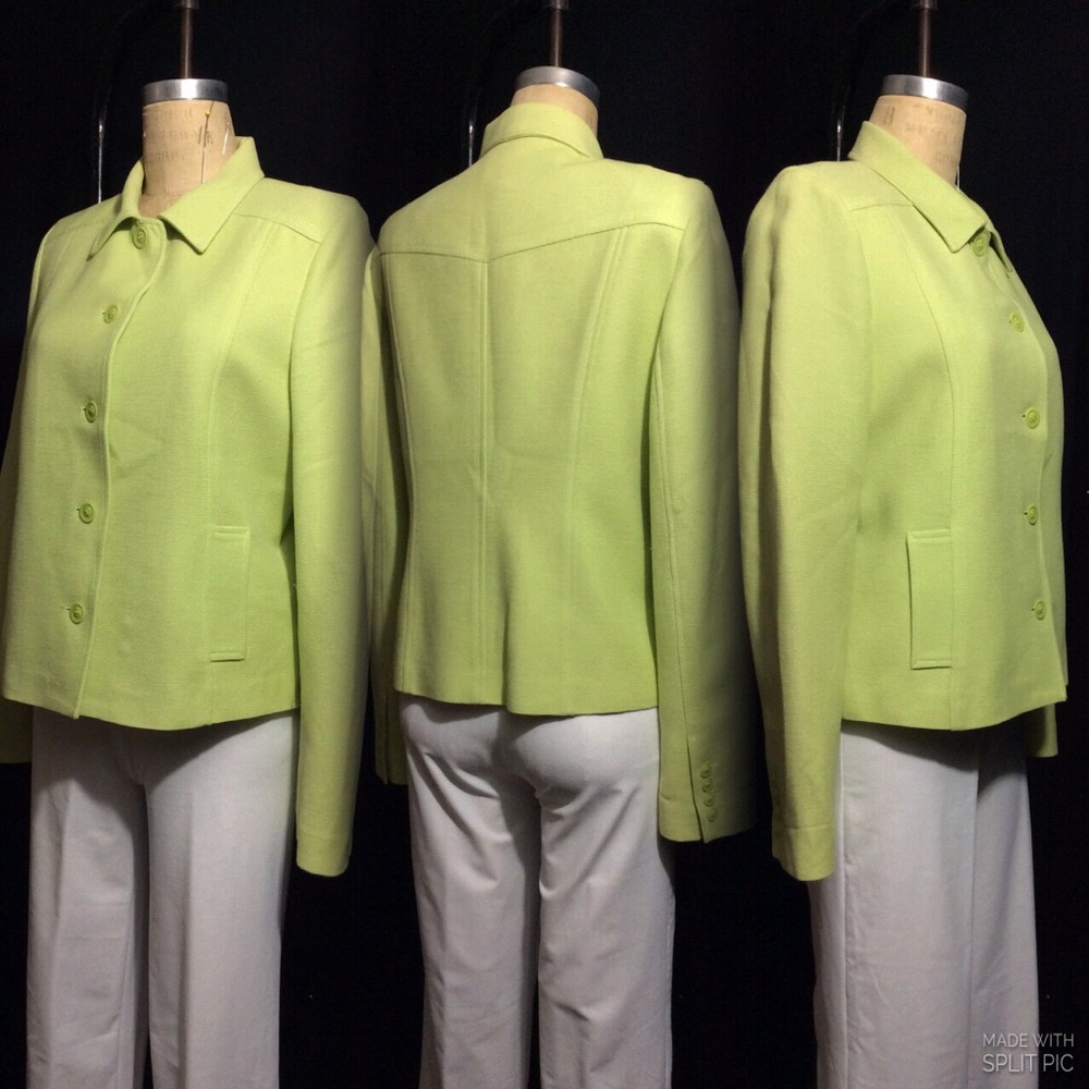 Oscar de larenta Green ladies jacket