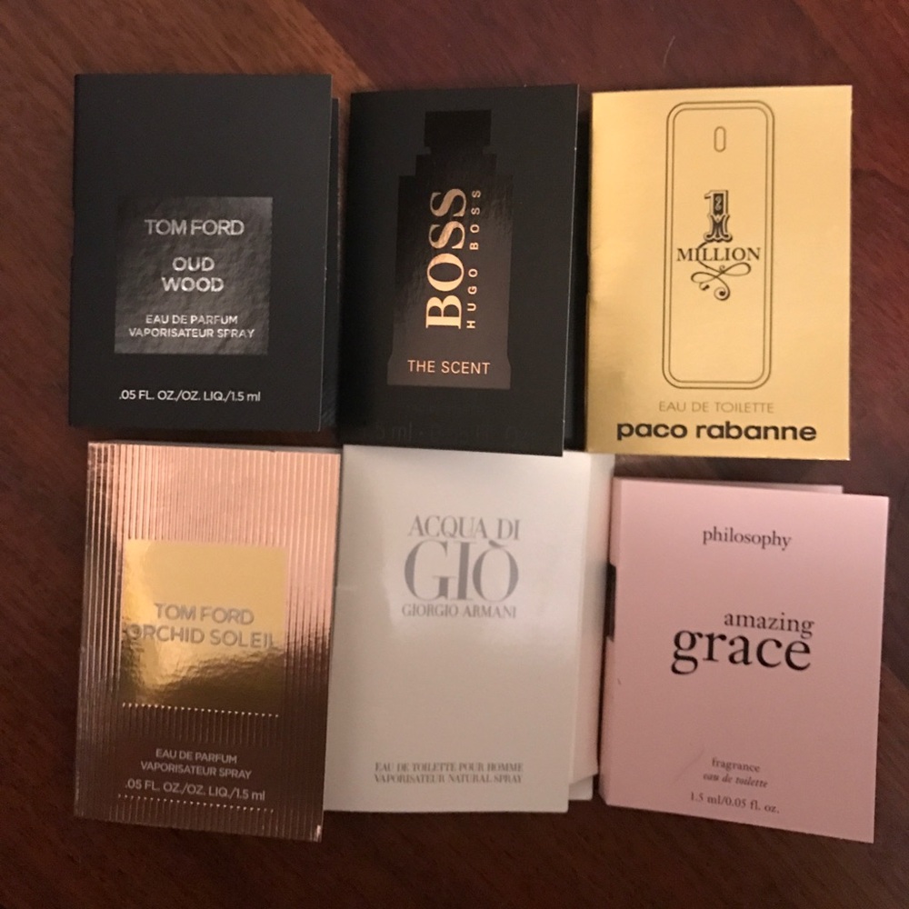 🚫SOLD🚫Perfume Sample Bundle (set of 12)
