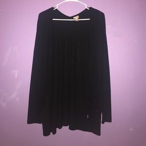 Black cardigan