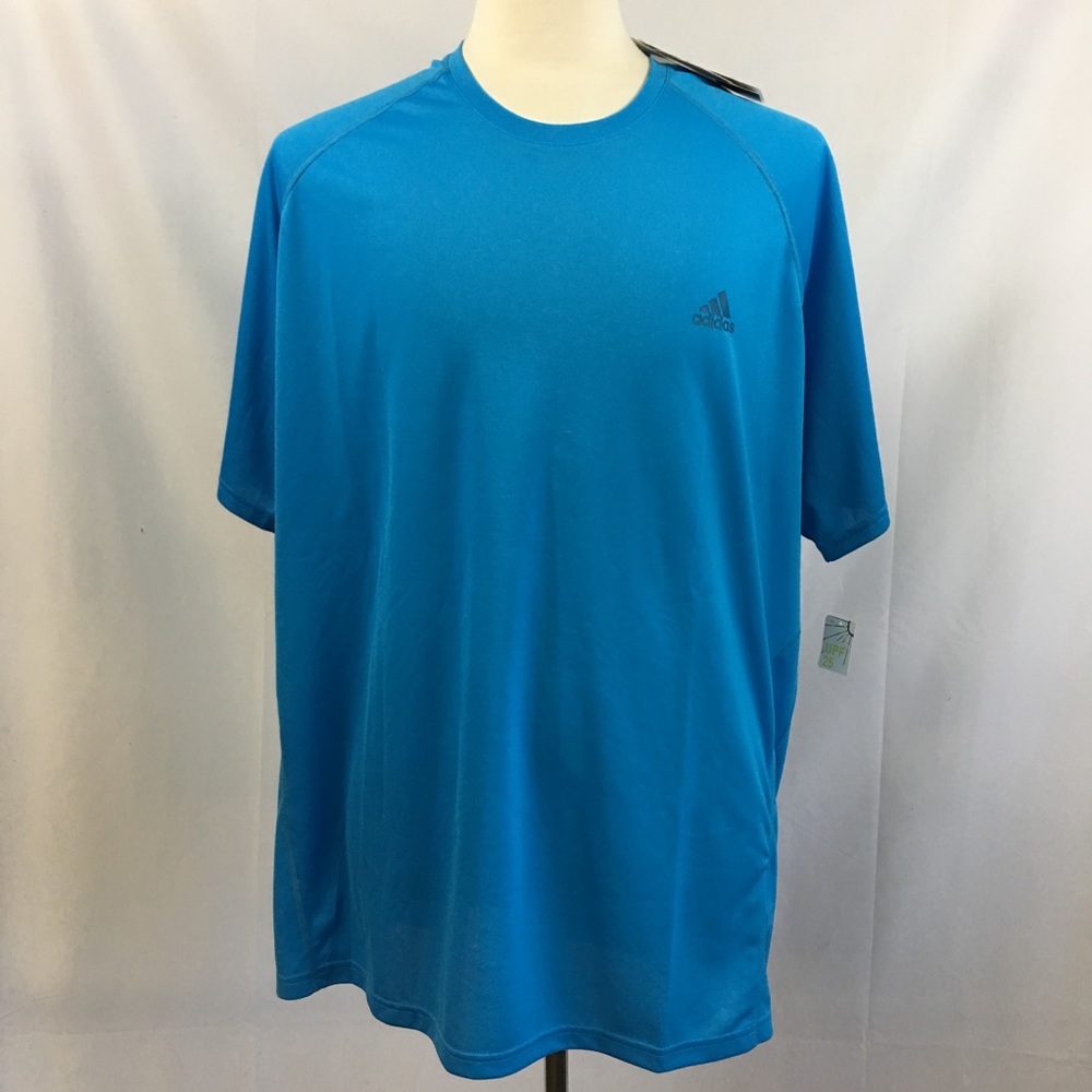 New adidas outdoor blue shirt XXL