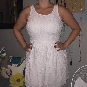 White dress