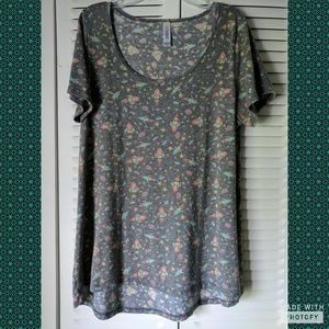 EUC, Space, LuLaRoe Sz Medium Classic Tee