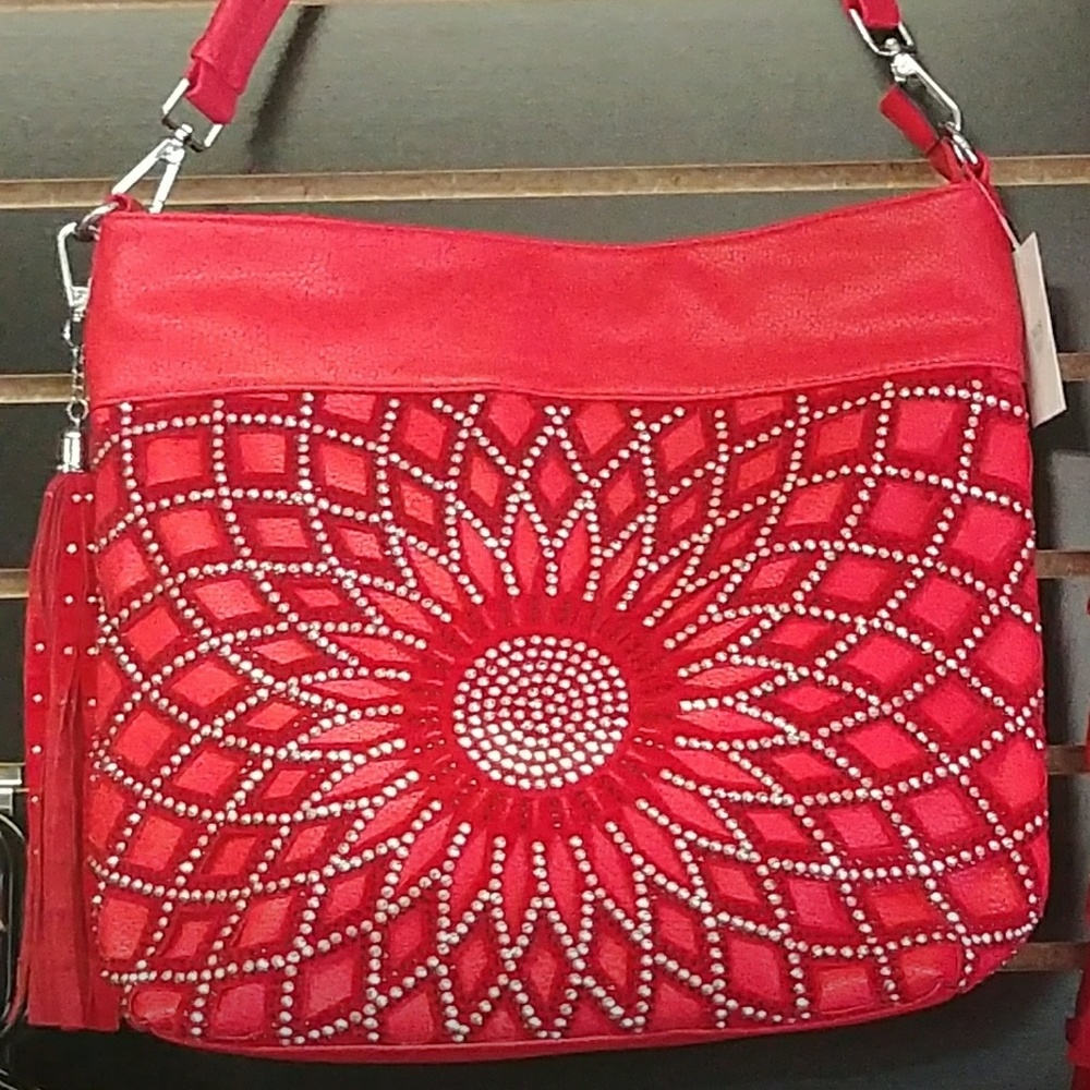 Red Bling Purse