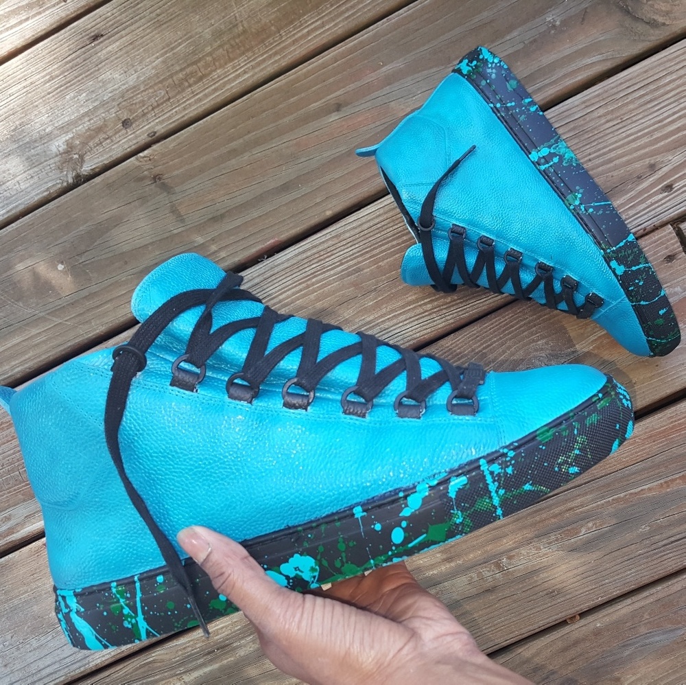 Custom Color Changing Balenciaga Sneakers