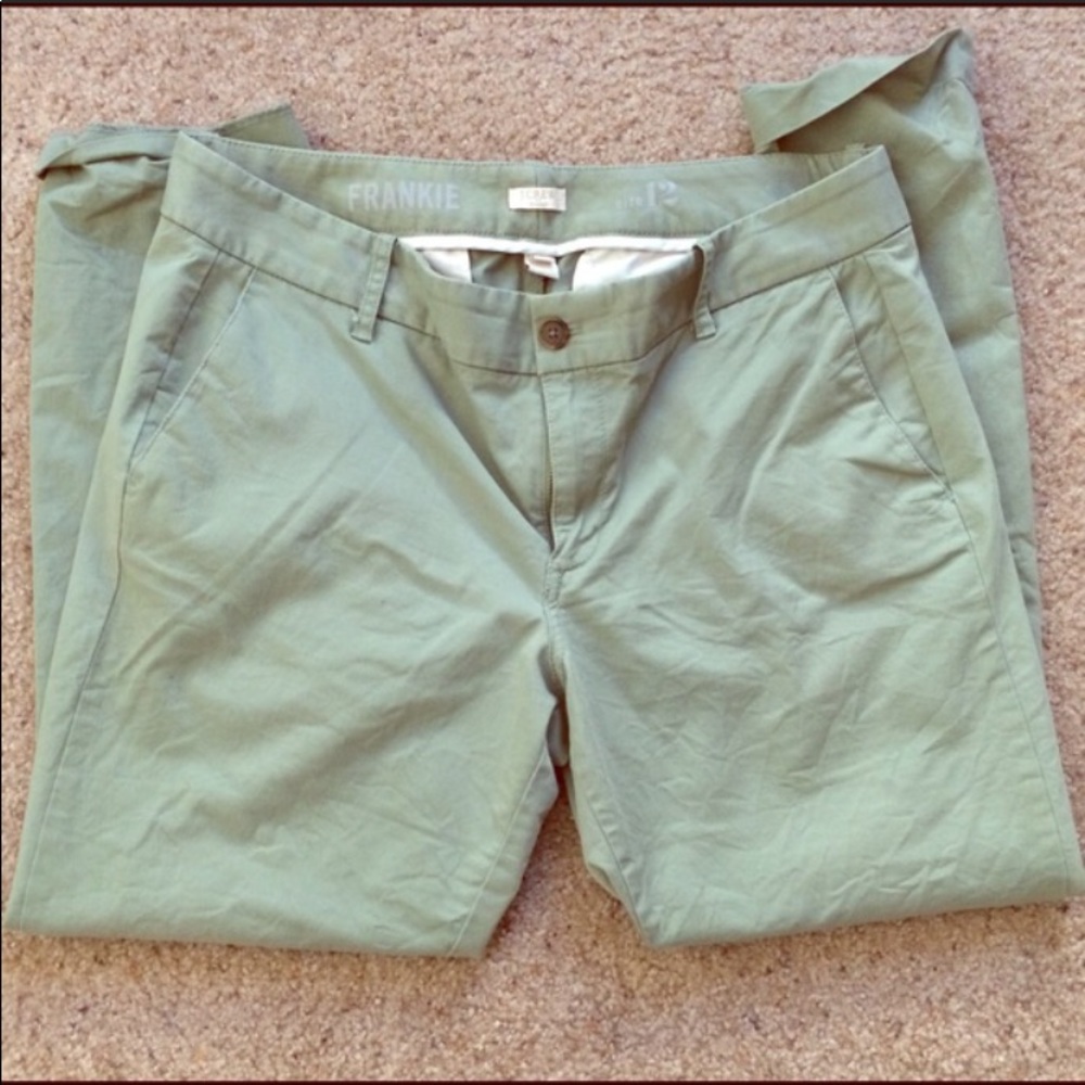 Jcrew Frankie Chinos size 12