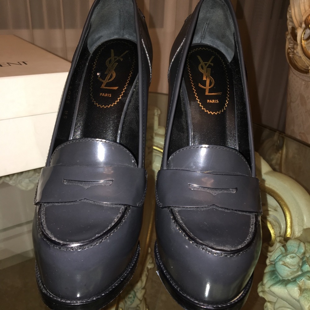 Yves Saint Laurent Tribtoo Platform Moccasin