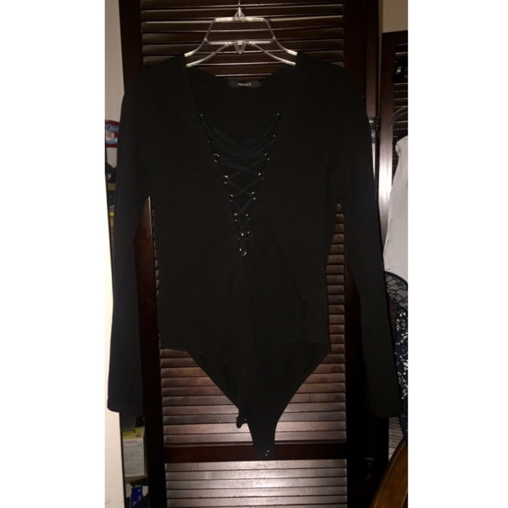 Forever 21 laced body suit