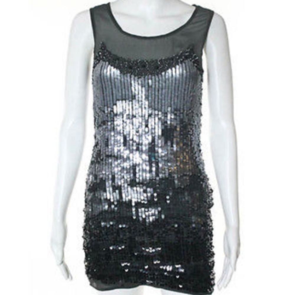 A.B.S Allen Schwartz NYE Sequin Dress s.6