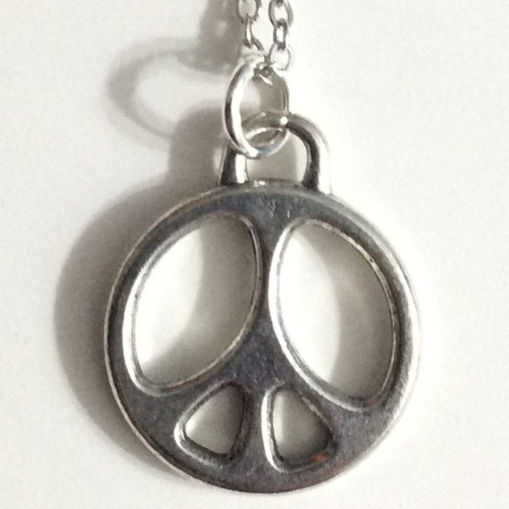 Peace sign necklace (and more)