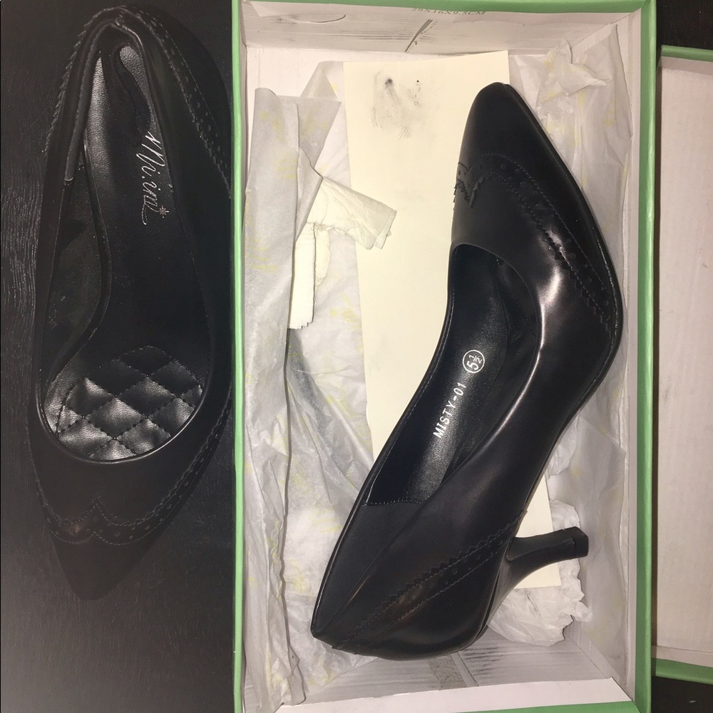 Black professional heels