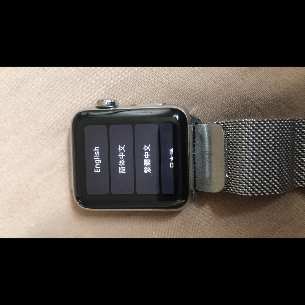Apple Watch Series 2-Milanese band-38mm