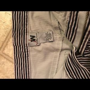 Hippie pin strip corduroys bell bottom