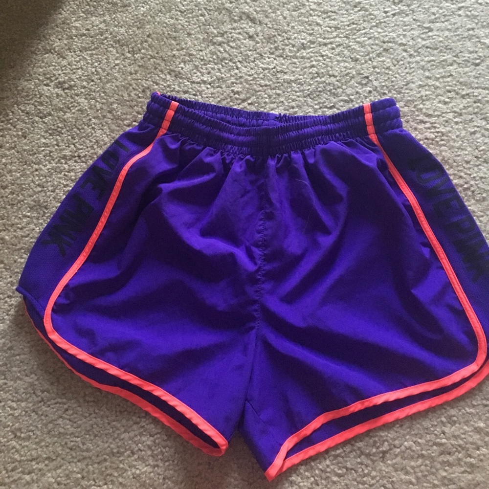 Victoria Secret extra small dry-fit shorts.