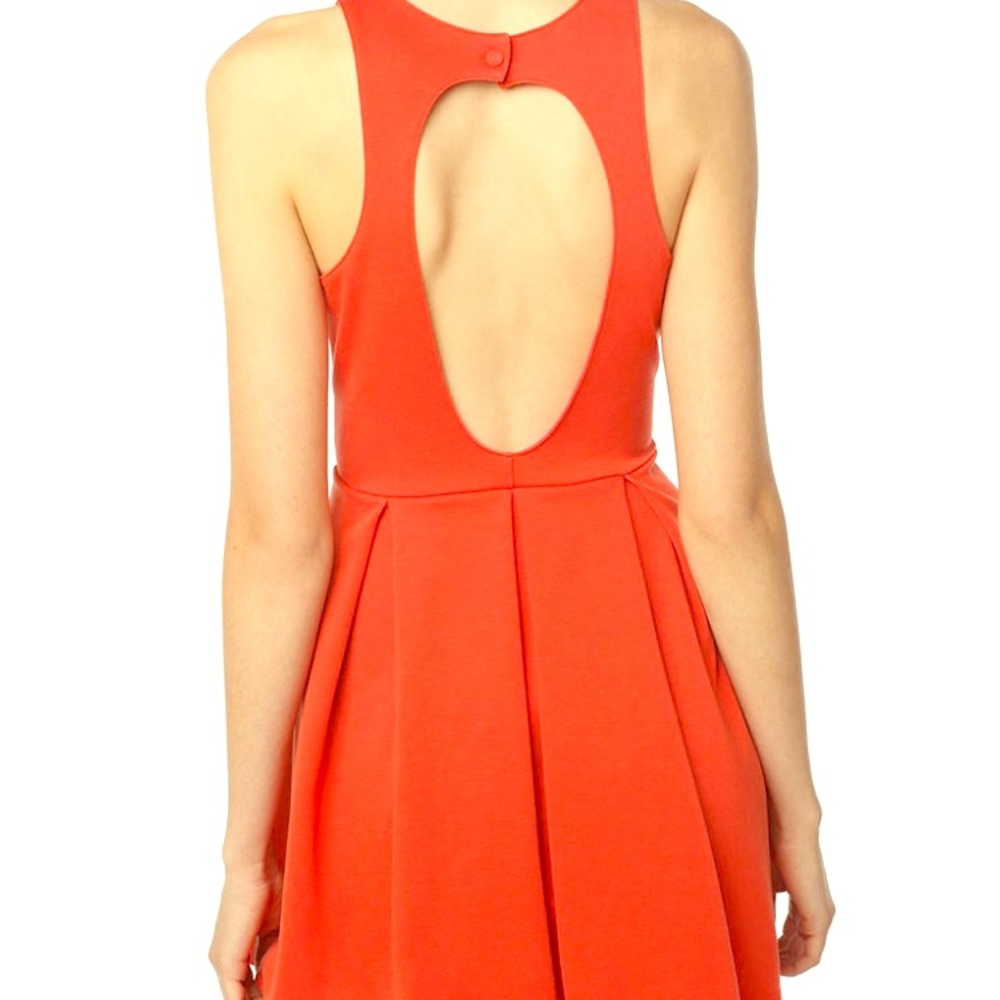 Final sale‼️ADORABLE orange Cooperative dress!