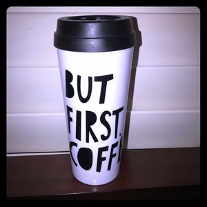 MOVING SALE “But First, Coffee” Thermal Mug!+ GWP!