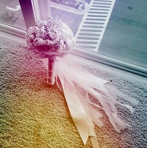 MOVING SALE - Bridal bouquet *handmade